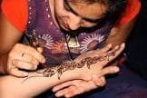 Henna Painting In Desert Safari Dubai