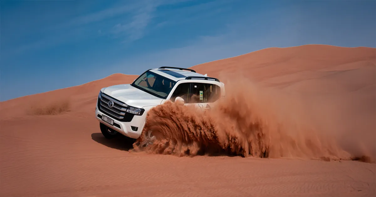 Dune Bashing [Desert Safari Dubai]