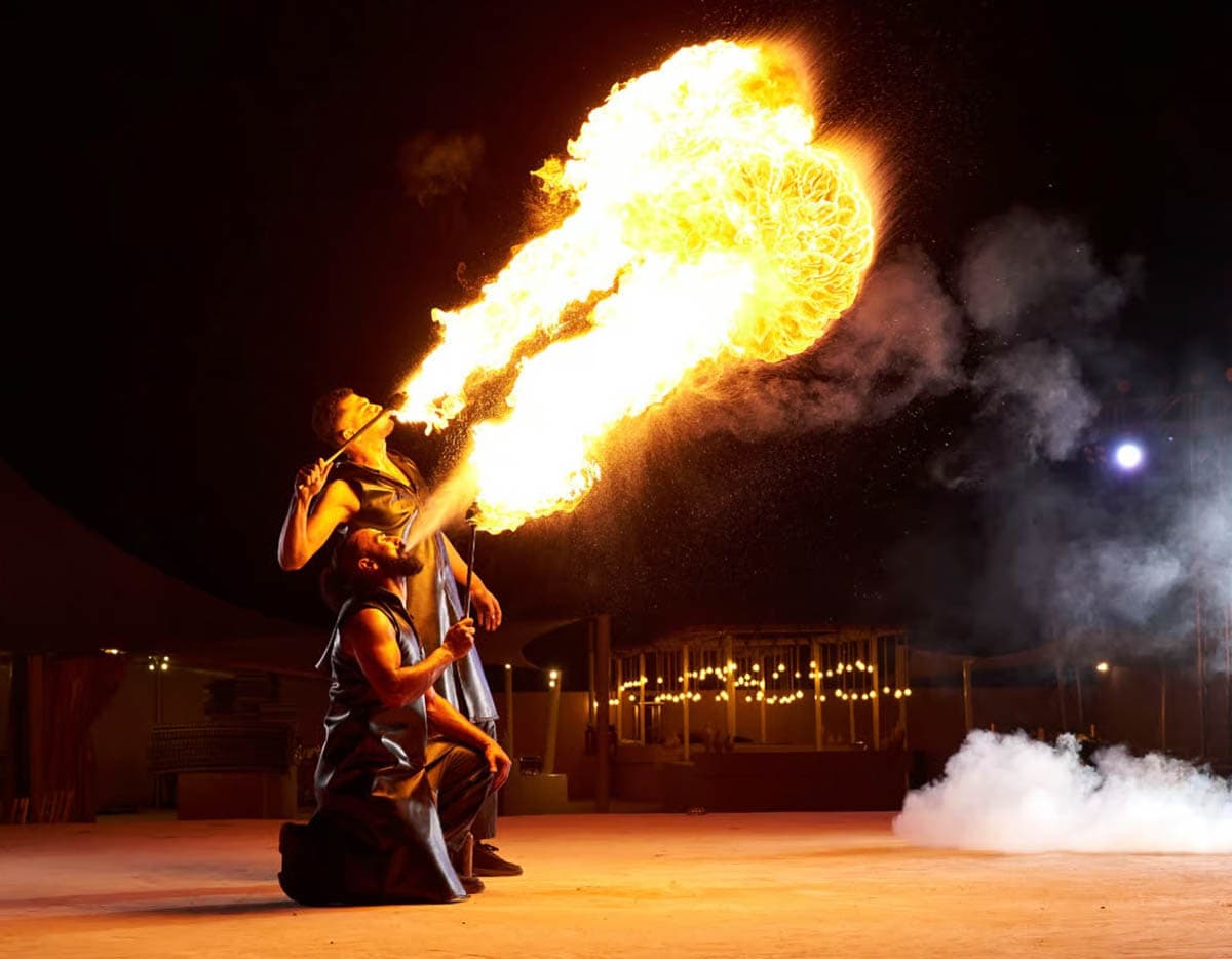 Desert Safari Dubai [Fire Show]