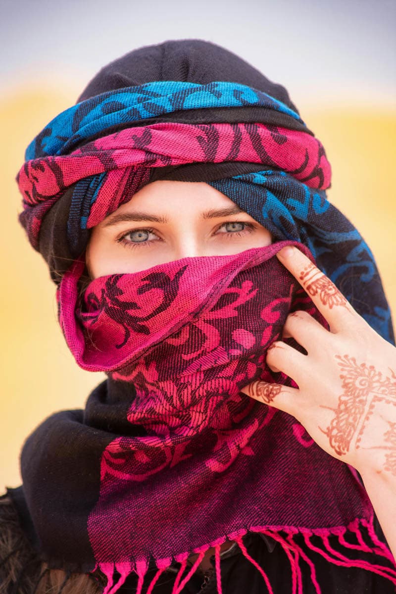 Desert Safari Dubai [Henna Painting]