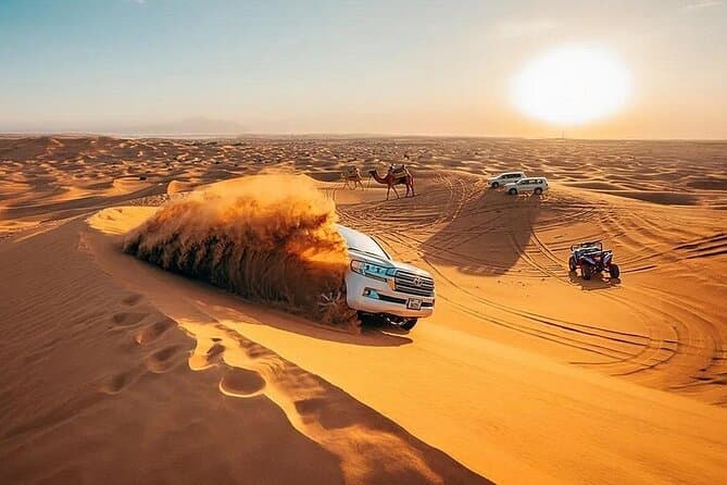Dune Bashing in Dubai Safari Desert