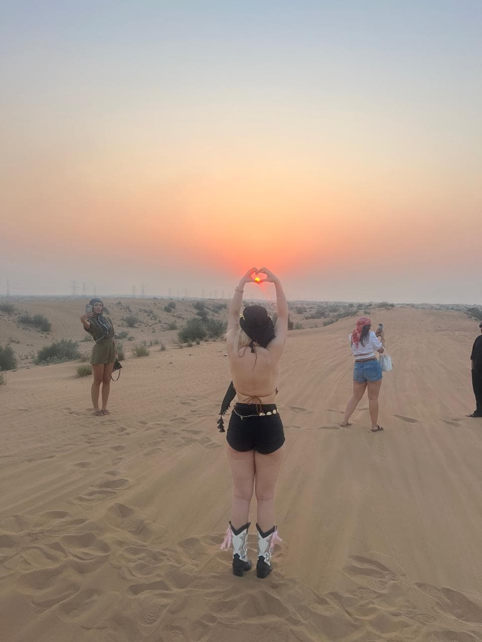Capturing Magic of Desert afari in Dubai