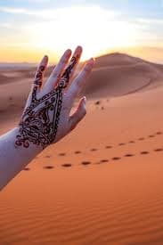 Desert Safari Dubai with Mehendi Painting