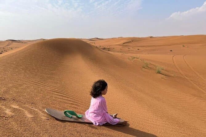 Family in Dubai Desert Safari